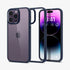 ACS04816 - iPhone 14 Pro Max Case Ultra Hybrid in crystal clear showing the back